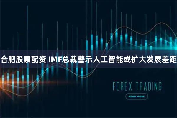 合肥股票配资 IMF总裁警示人工智能或扩大发展差距